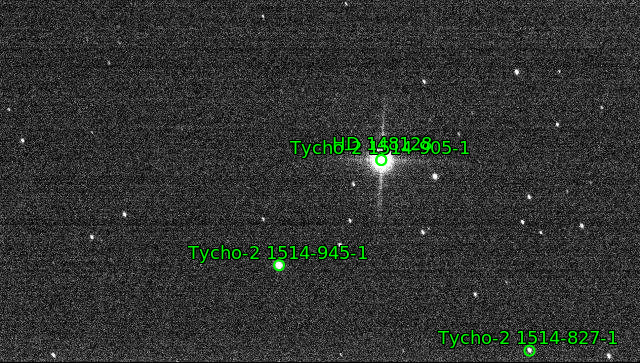 annotated plate solve